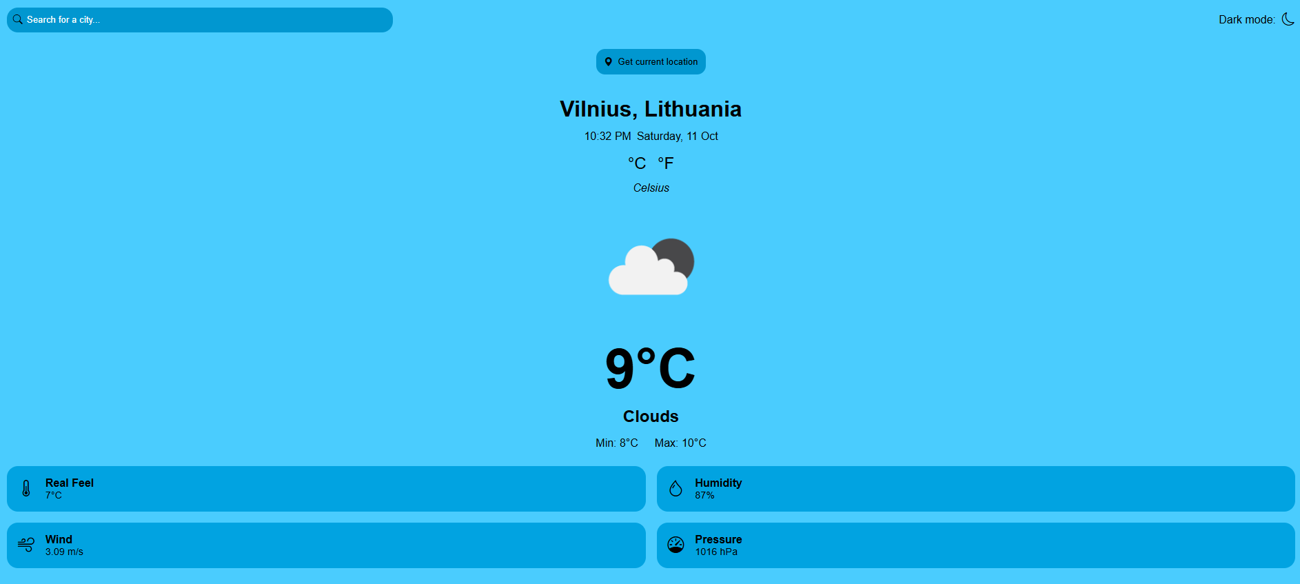 Project Weather App